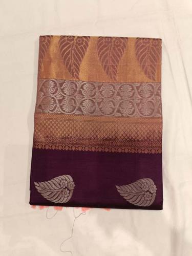 SOFT SILK SAREE WITH BLOUSE